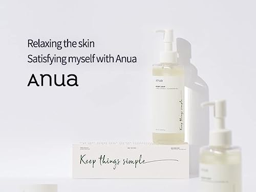 Anua Heartleaf Pore Control Cleansing Oil Oil Cleanser and Makeup Remover with Moisturising Effect 200 Ml