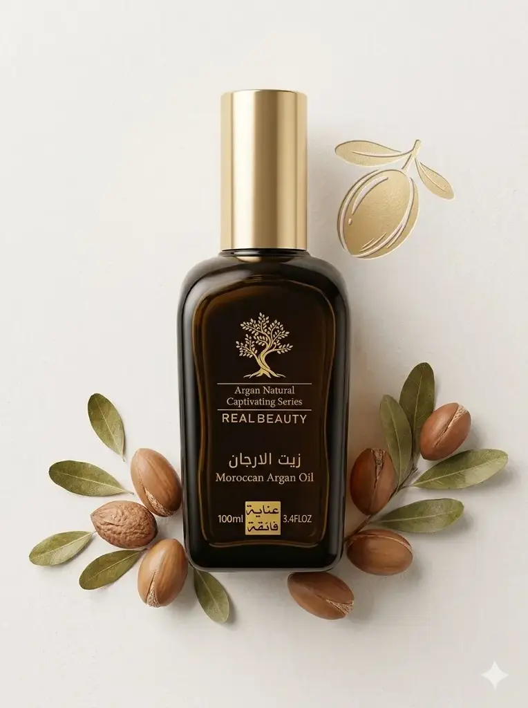 REAL BEAUTY MOROCCAN HAIR ARGAN OIL 