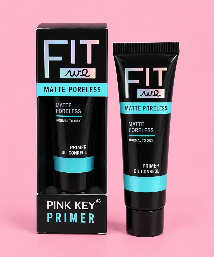PINK KEY MATTE + PORELESS OIL CONTROL PRIMER PB3165