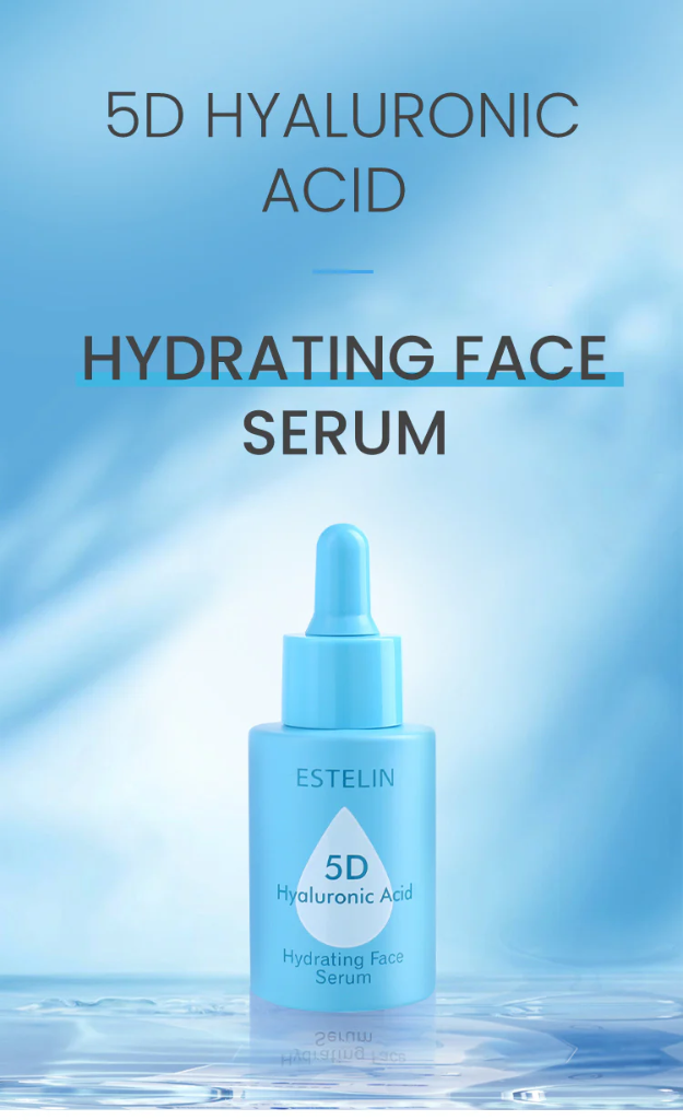 ESTELIN 5D Hyaluronic Acid Hydrating Face Serum 30ml