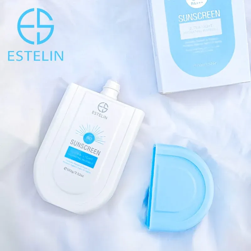 Estelin Sunscreen Ultra-Light Hydrating Invisible SPF 50 PA+++-100G
