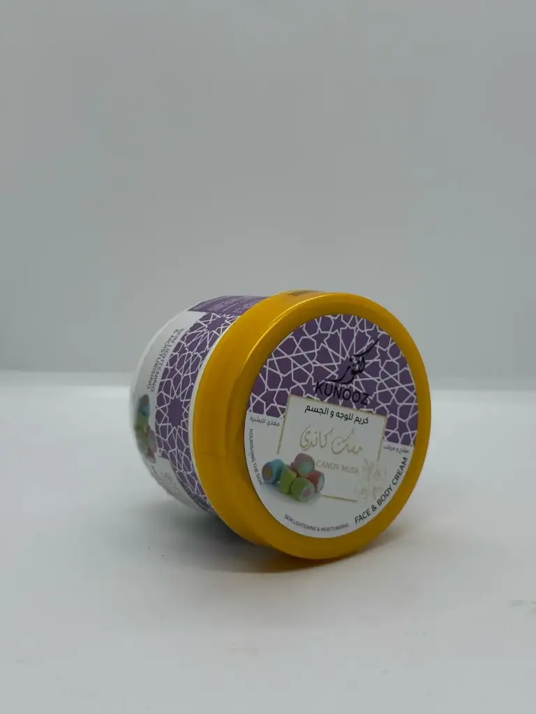 candy face body cream