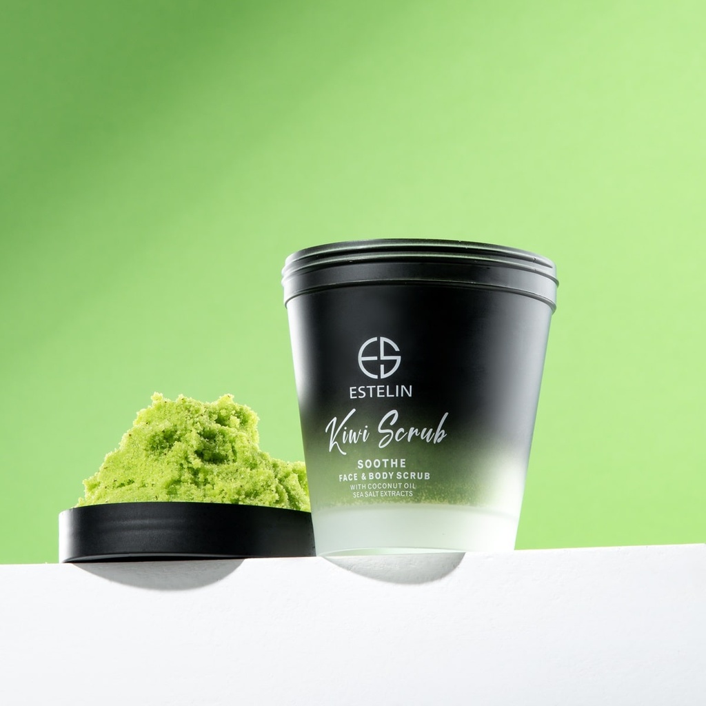 Estelin Kiwi Scrub Soothe Face & Body Scrub