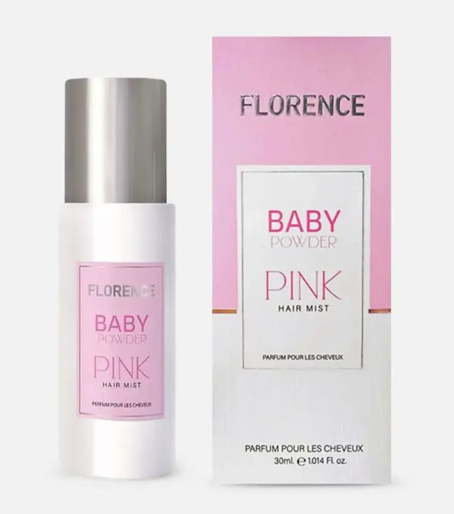 baby powder hair mist