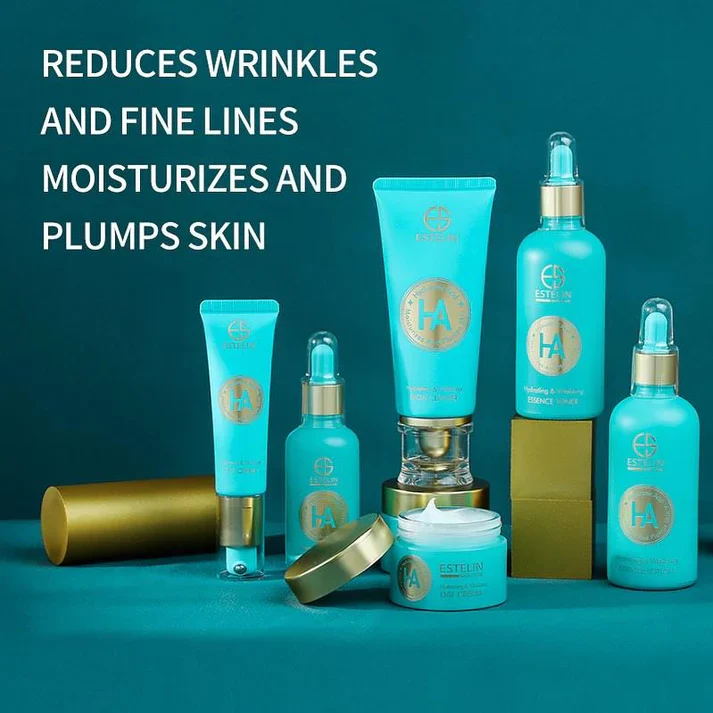  Estelin Skin Care Set Hyaluronic Acid Hydrating & Vitalizing 7 PcS Set