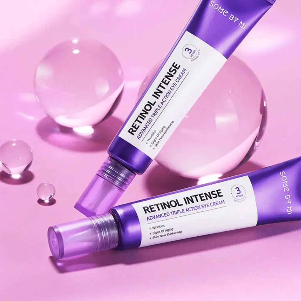 SOME by MI, Retinol Intense, Advanced Triple Action Eye Cream, 1.01 Fl Oz (30 Ml)