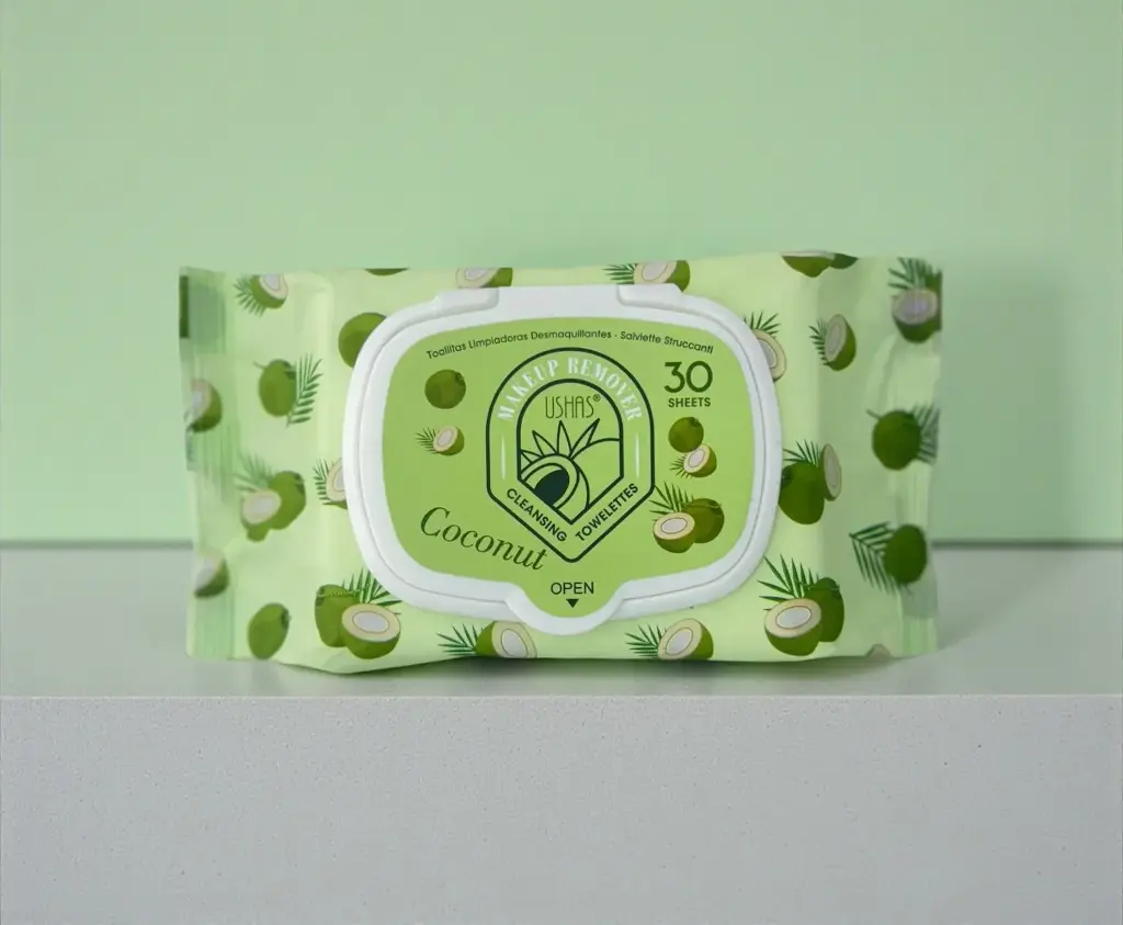 MAKEUP REMOVER WIPES WITH COCOUNT 