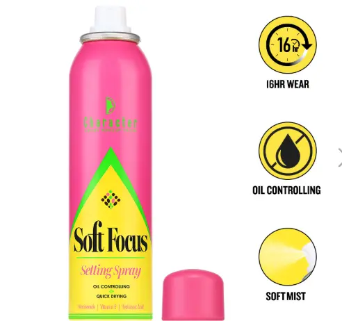 SOFT FOUCUS SETTING SPRAY OIL CONTROL