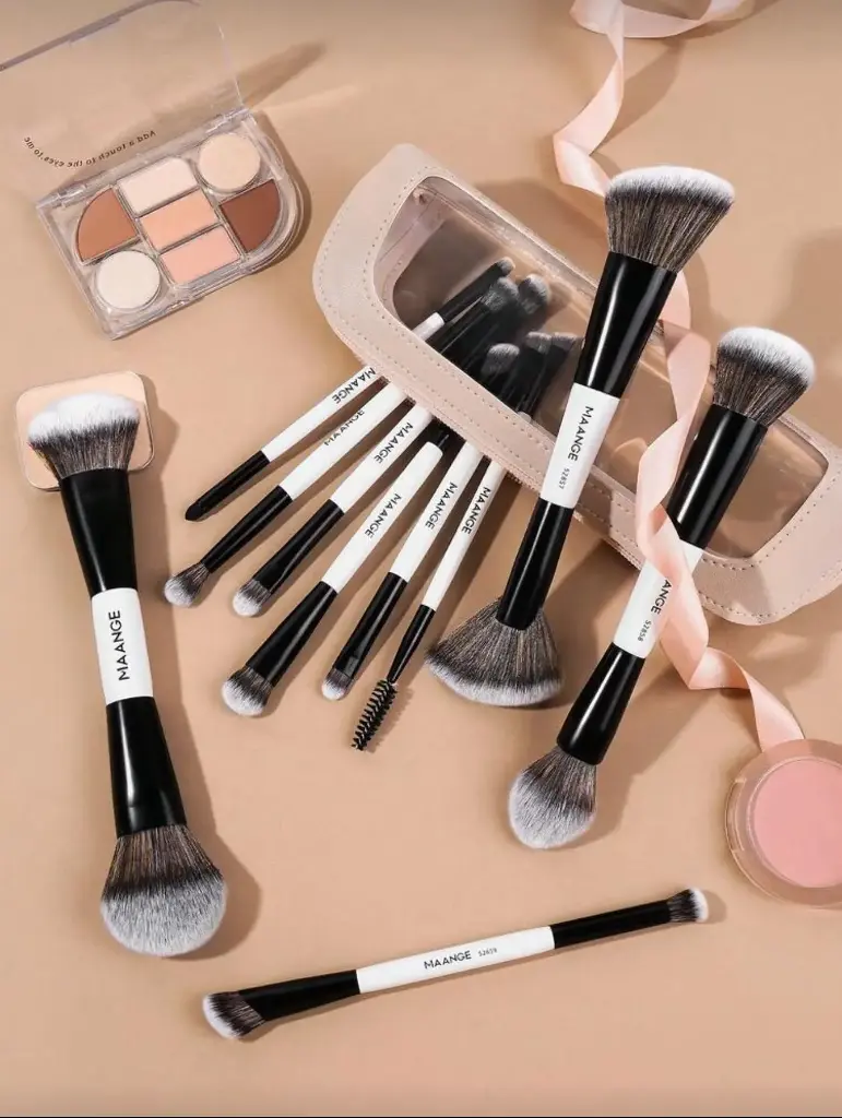 MAKEUP BRUSH SET + BAG 