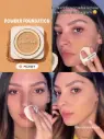 SKIN-FOUS FOUNDATION  POWDER - HONEY 