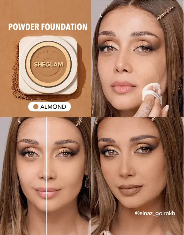 SKIN-FOUS FOUNDATION POWDER - ALMOND