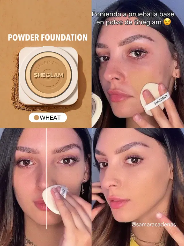 SKIN-FOUS FOUNDATION POWDER - WALNUT