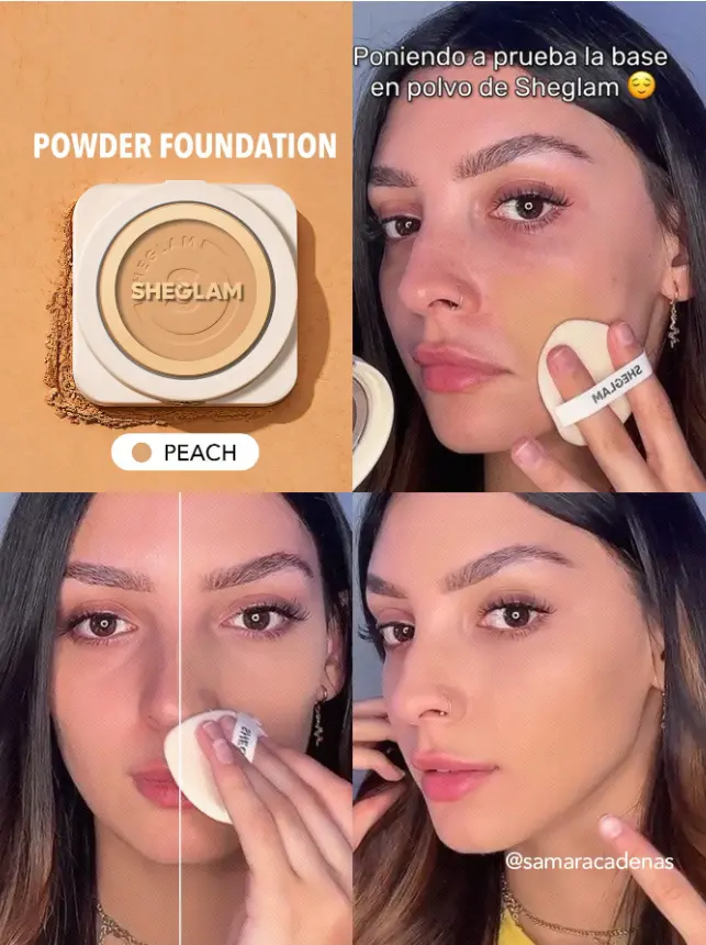 SKIN-FOUS FOUNDATION POWDER - PEACH