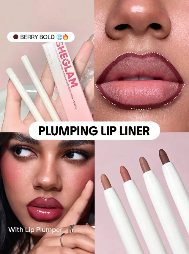 SHEGLAM BOLD BOOSTER PLUMPING LIP LINER-BERRY BOLD