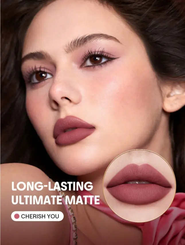 SHEGLAM DYNAMATTE BOOM MATTE LIPSTICK-CHERISH YOU