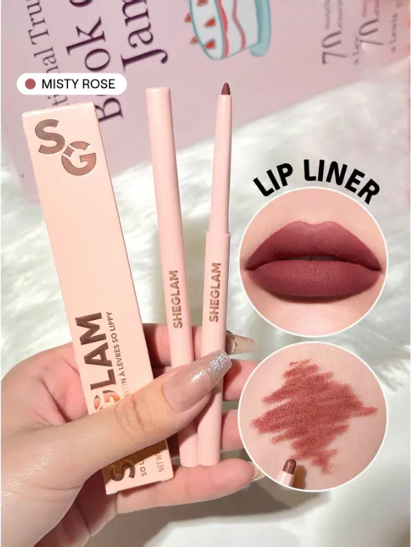 SHEGLAM LIP FACTS LIPLINER- MISTY ROSE