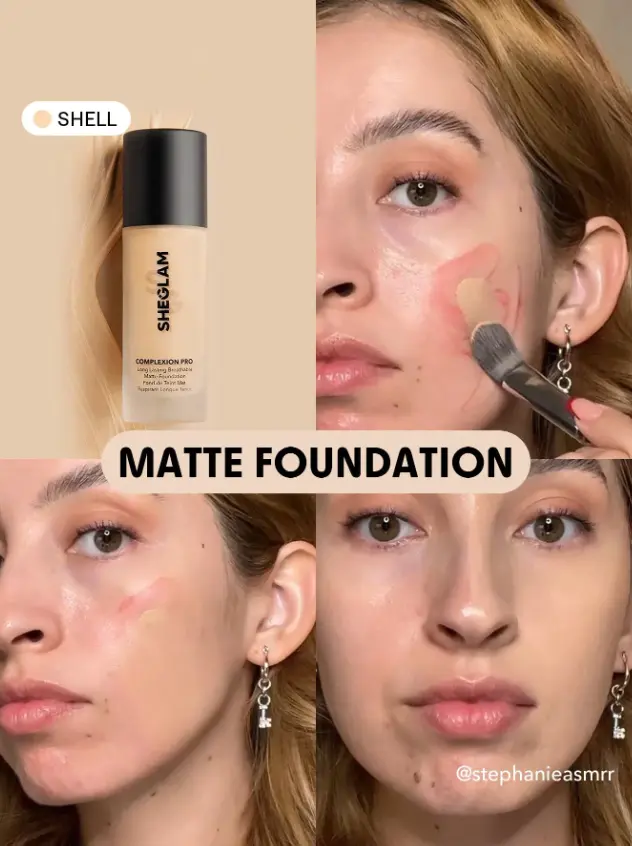 SHEGLAM COMPLEXION  PRO MATTE FOUNDATION -SHELL