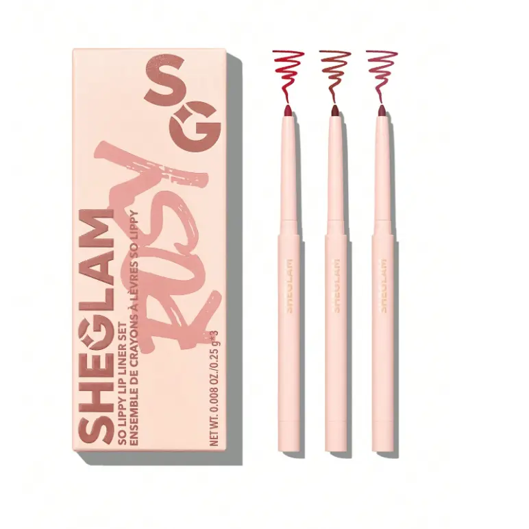 SHE GLAM SO LIPPY LIP LINER SET -POSY