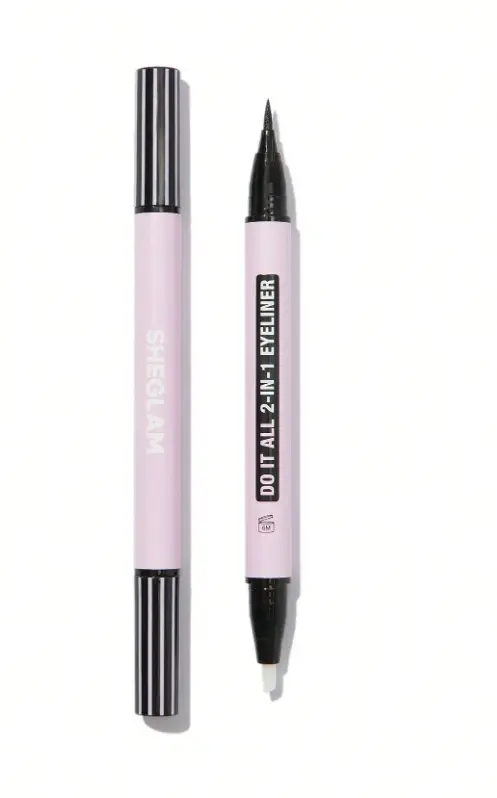 SHEGLAM DO IT ALL 2-IN-1 EYELINER-BLACK