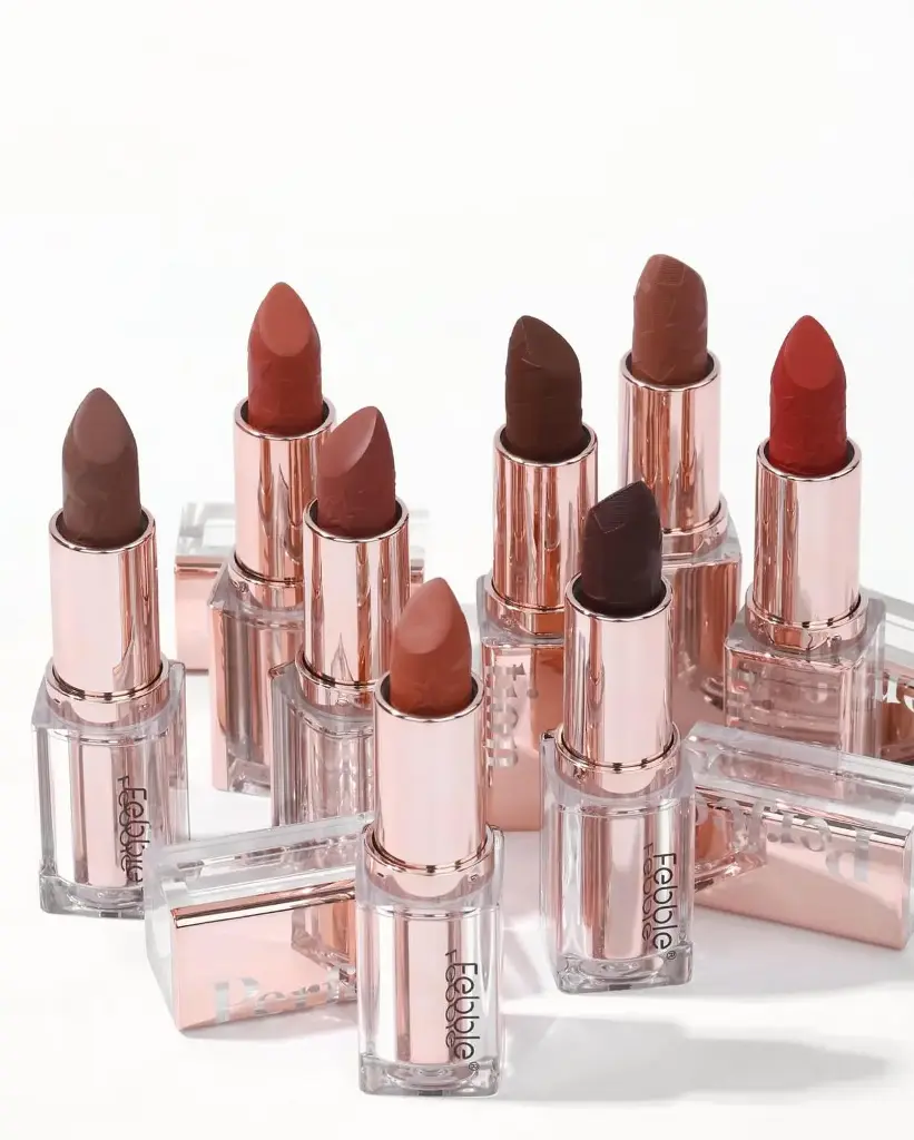 FEBBLE - SHINY VELVET HYDRATING LIPSTICK-01