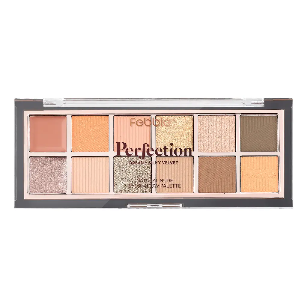 PERFECTION NATURAL NUDE EYESHADOW PALETTE - 01 GOLDEN DUNES