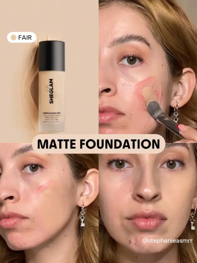 SHEGLAM COMPLEXION  PRO MATTE FOUNDATION -FAIR
