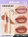 SHEGLAM 90'S GLAM LIP LINER&LIP DUE SET-HAUTE COCOA